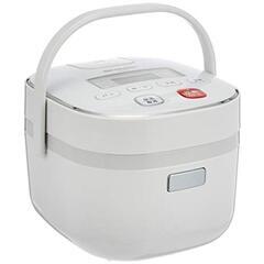 【美品】シャープ マイコンジャー炊飯器(3合)  ホワイト KS...