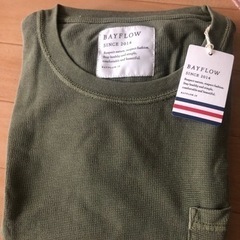 BAYFLOW ワッフルクルーロング