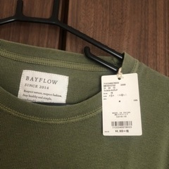 BAYFLOW ワッフルクルーロングの画像