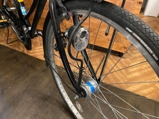 【マルイシ】26インチLEDオートライト6段変速　自転車