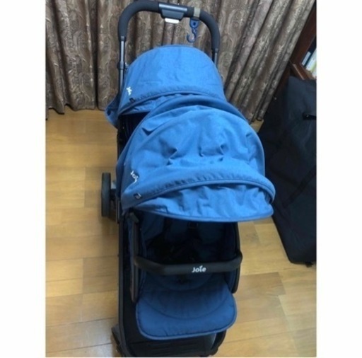 2人乗りベビーカー　縦型　joie お値下げさせていただきます！