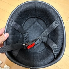 【お話中】半キャップ　バイク用ヘルメットの画像