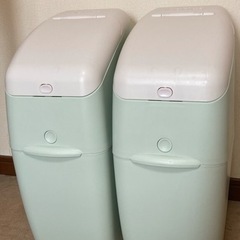 Aprica ニオイポイ　オムツ専用ゴミ箱　本体　2個セット