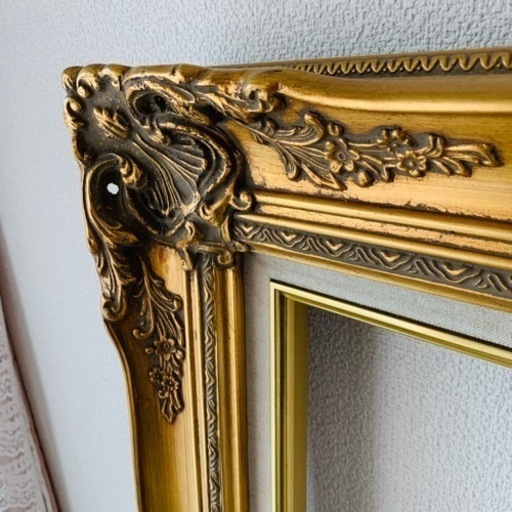 希少】1m超え！かなり大きいゴールドフレーム 額縁 販売済み