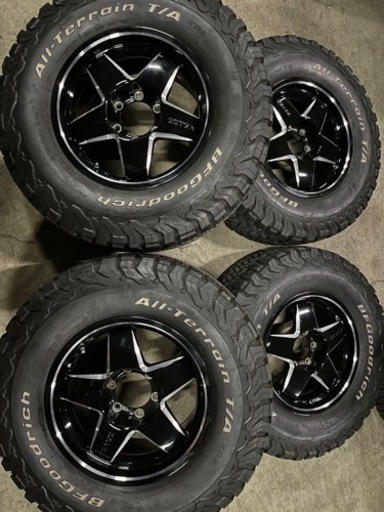 ラグナ ZZYZX 美品 ALL-Terrain T/A付き 285 70 17 プラド FJクルーザー ハイラックス等