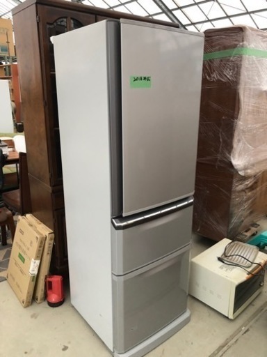 2016年製 MITSUBISHI 370L冷蔵庫 MR-C370EZ-AS1