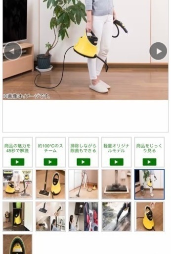 ケルヒャー　スチーム　新品　