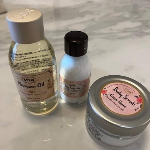 【箱あり】SABON グリーンローズ ウェルカムキット