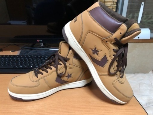 【レア・美品】コンバース converse ミドルカット 25.5cm