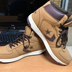 【レア・美品】コンバース converse ミドルカット 25.5cm