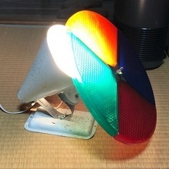 カラーホイールライト レトロ パーティーグッズ
