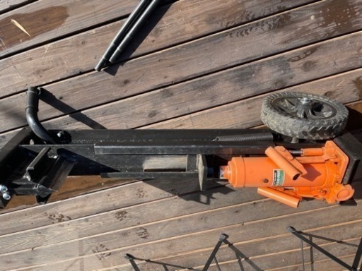 プラウ MSL12 手動薪割り機 ジャンク品