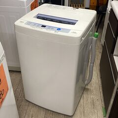 AQUA/アクア 6kg 洗濯機 風乾燥搭載 AQW-S60E★買取帝国 志木店