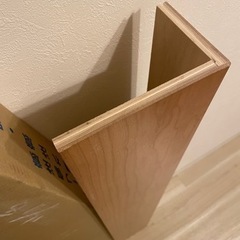 框 朝日ウッドテック L型玄関框  ブラックチェリー色