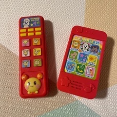 お値下げ！美品▼ワンワン うーたん リモコン お喋りスマートフォン