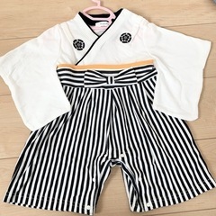 袴 ロンパース 70 ベビー服