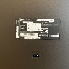 LG 4K液晶テレビ 49インチの画像