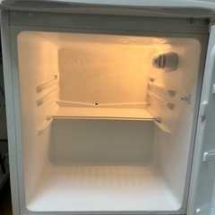 2ドア冷蔵庫 90L  エスキュービズムの画像