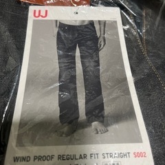 新品未使用UNIQLOジーンズW91防風の画像