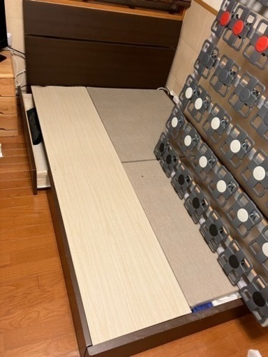 セミダブルベッド\u0026テンピュールマットレス