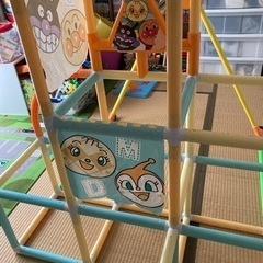 【決まりました】アンパンマンジャングルジム　ブランコ滑り台鉄棒の画像