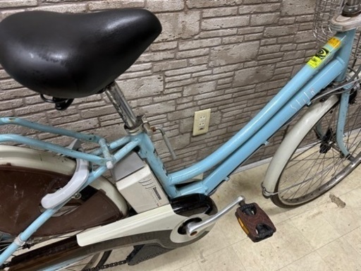 新生活応援SALE 東京23区配達無料　新基準　ブリヂストン　アシスタスティラ　6Ah リチウム 電動自転車 中古 140
