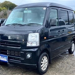 【支払総額25.8万円】9万キロ機関良好エブリィバン 人気の黒 ...
