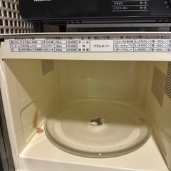 電子レンジ＋オーブントースター　セット