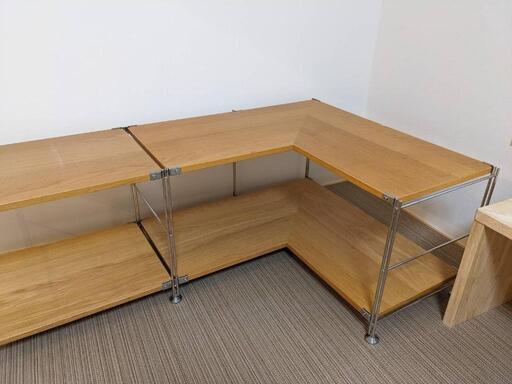 無印良品　ステンレスユニットシェルフ部品