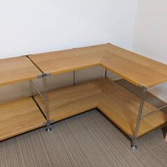 無印良品　ステンレスユニットシェルフ部品