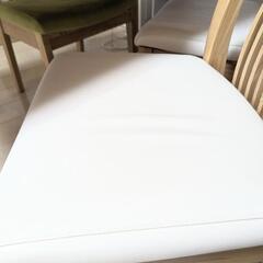 ※本日終了※イス4脚つきダイニングテーブル 大塚家具 表面コートの画像