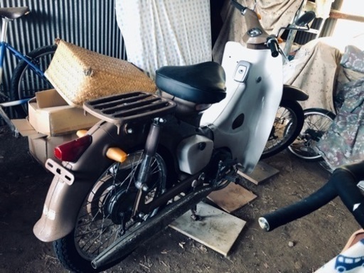 ホンダ カブ C100 書有