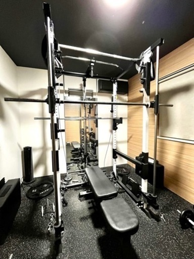 【再出品】ホームジムカスタムパワーラックセット