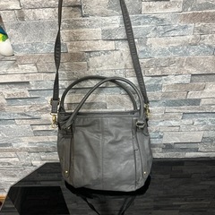 未使用品！グレー系のショルダーバッグ　ショルダーポーチ　の画像