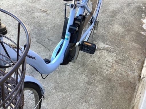 1パナソニック最新機種電動アシスト自転車vivi26インチブルーボディー