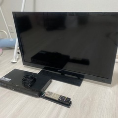 40インチTVとデッキのセット