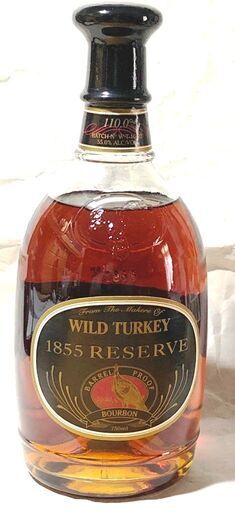 (決まりました)【人気古酒　箱入未開栓】WILD TURKEY 1855 RESERVE  750ml 110PROOF 55.0%