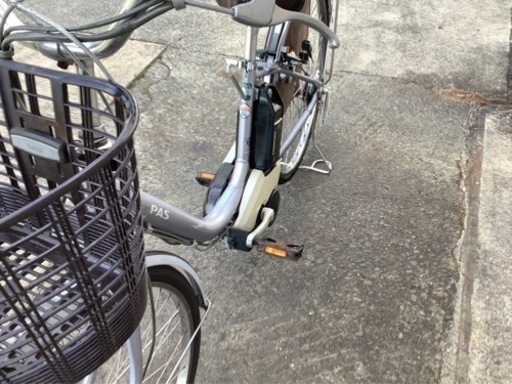 7  ヤマハ新機種電動アシスト自転車pas26インチ　ウスムラサキアルミボディー