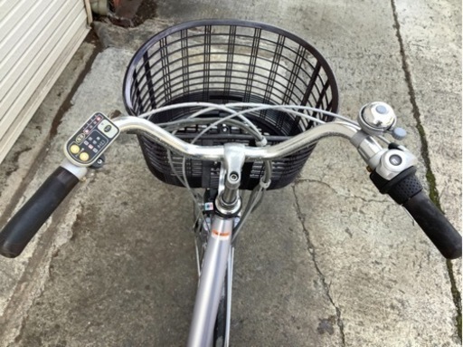 7  ヤマハ新機種電動アシスト自転車pas26インチ　ウスムラサキアルミボディー