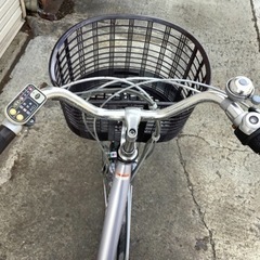 7 ヤマハ新機種電動アシスト自転車pas26インチ ウスムラサキアルミボディー