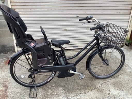 8 ブリヂストン新機種電動アシスト自転車ハイディB26インチ　ブラックアルミ