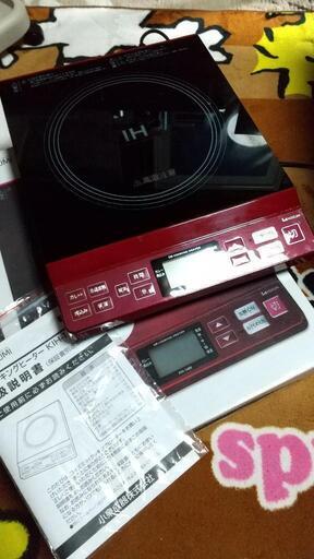 電磁調理器 KOIZUMI   IH COOKING HEATR
