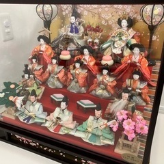 雛人形/ 五段 / 寿光作 / 箱入り/ オルゴール付