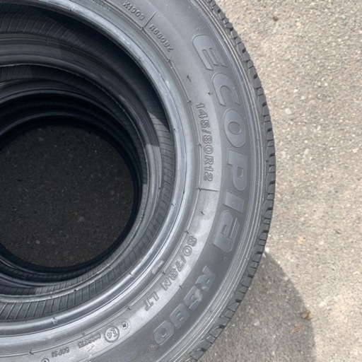 ブリヂストン　145/80R12  夏タイヤ4本
