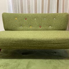【受け渡し予定】ソファ 2人掛け 幅123×奥行67×高さ68c...