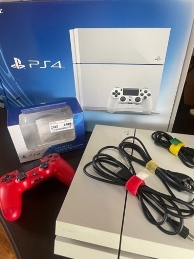 「急募」最終値下げPlayStation 4  CUH-1100A ホワイト　500GBモデル