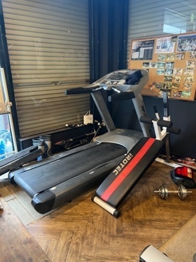 値引き。筋トレ道具とランニングマシーンなど