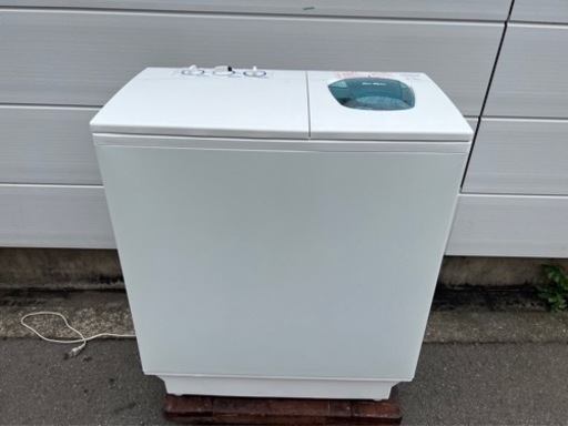 二層式洗濯機！