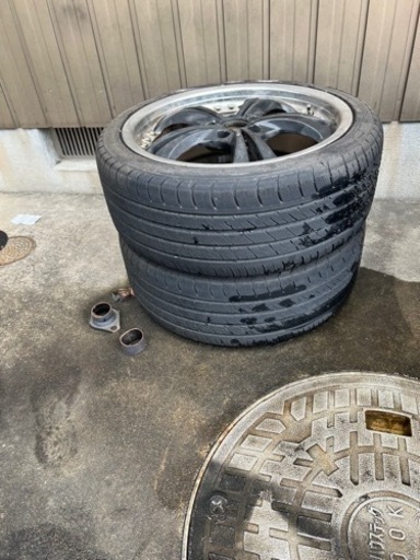 18インチ　タイヤ付き