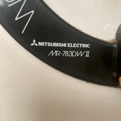 三菱MR-783DWⅡ 動作確認済み　冷蔵庫の画像